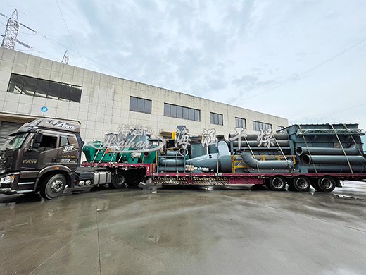 XSG-10闪蒸干燥机已顺利成功装车，发往客户单位！