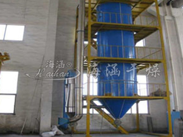 压力式喷雾造粒干燥机的工作原理和特点